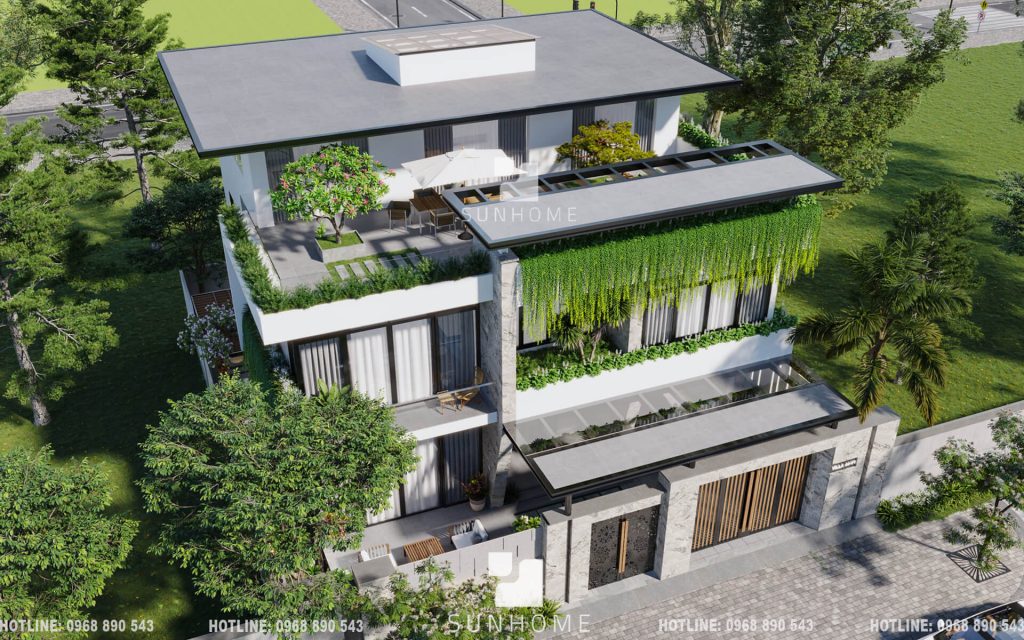 Villa hiện đại -xu hướng thiết kế 2021 2