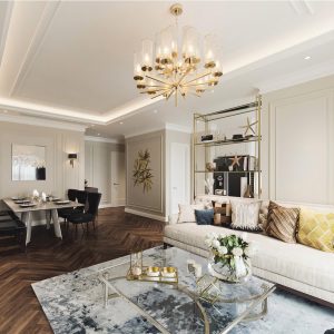 NỘI THẤT LUXURY CHO CĂN HỘ 5